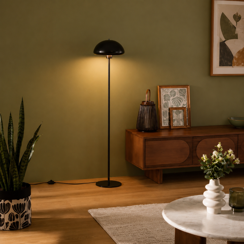 Lampadaire salon Champignon 