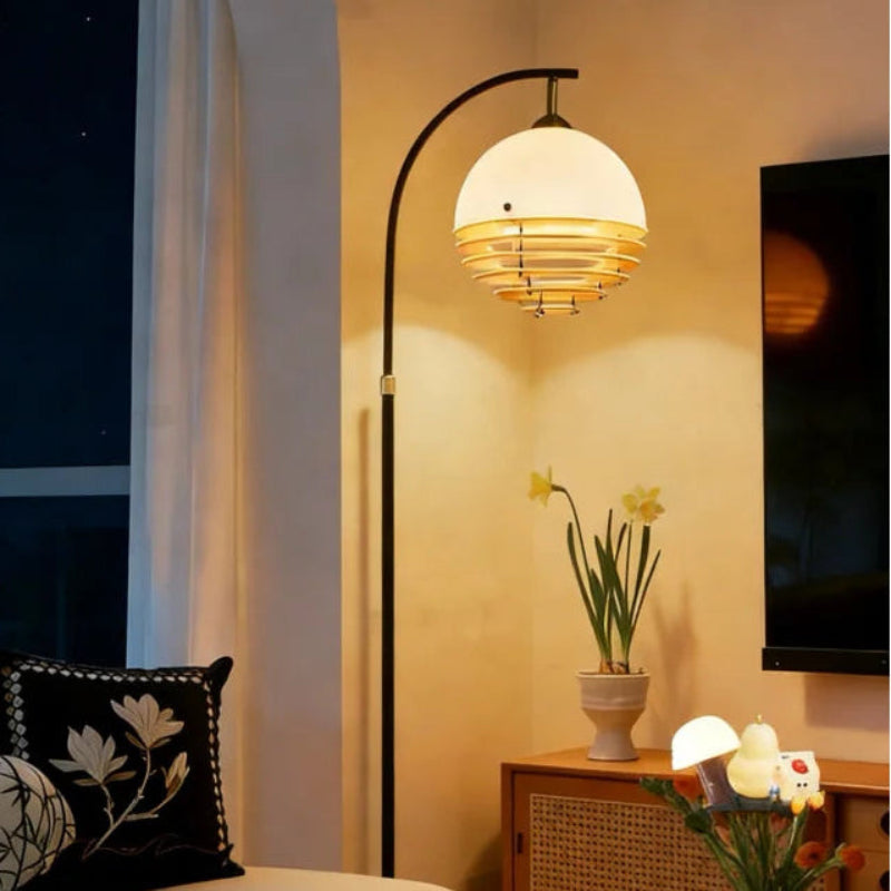 Lampadaire style bauhaus 