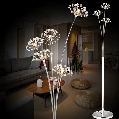 Lampadaire Fleur Design