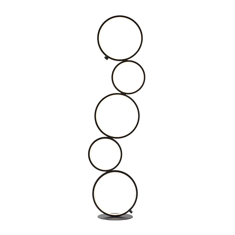 Lampadaire LED Cercle