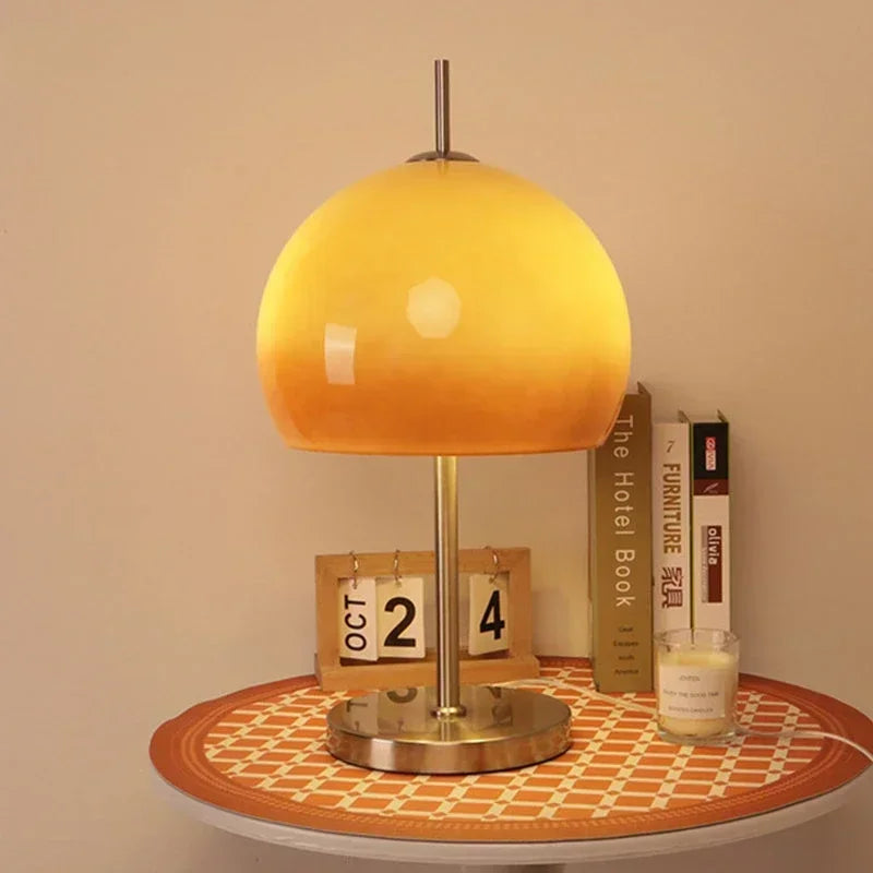 Lampadaire Verre Orange