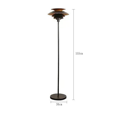 Lampadaire Noir Moderne