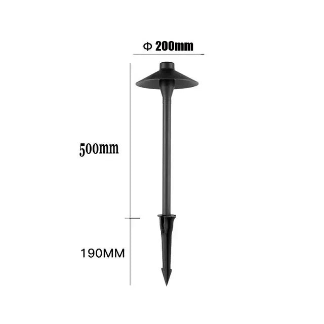 Lampadaire extérieur piquet