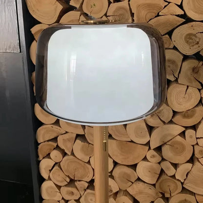 Lampadaire Abat Jour Verre