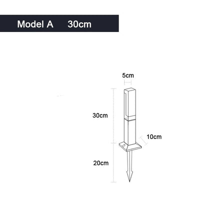Lampadaire Exterieur Borne Allée