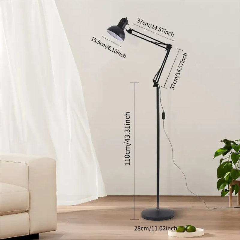 Lampadaire Bureau Sur Pied Articulé