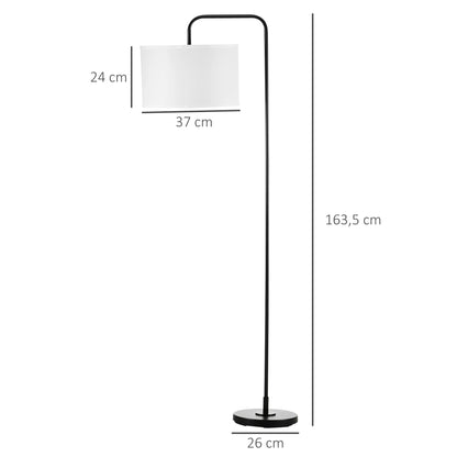 Lampadaire Noir et Blanc