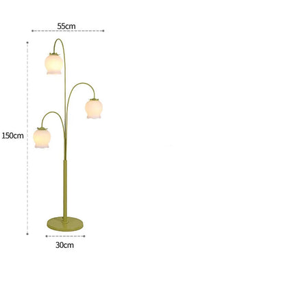 Lampadaire Fleur Vintage