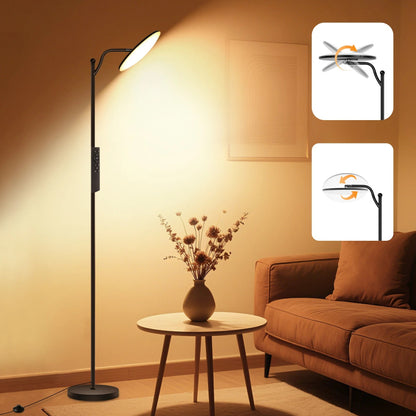 Lampadaire LED télécommande