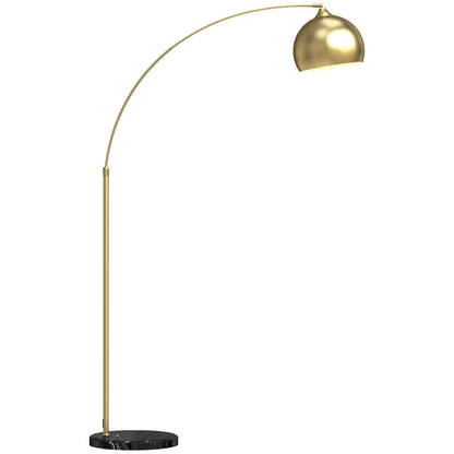 Lampadaire Arc Laiton Pied Marbre