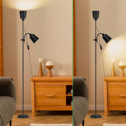 Lampadaire Double Éclairage