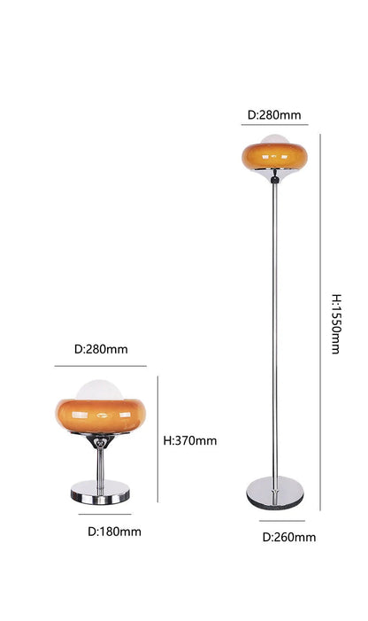 Lampadaire Champignon Vintage