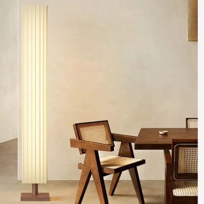 Lampadaire Bois japandi