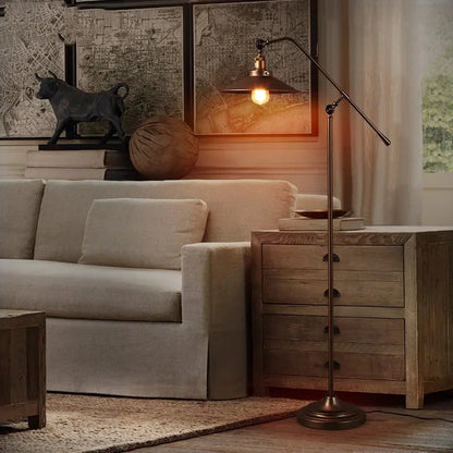 Lampadaire Industriel En Metal
