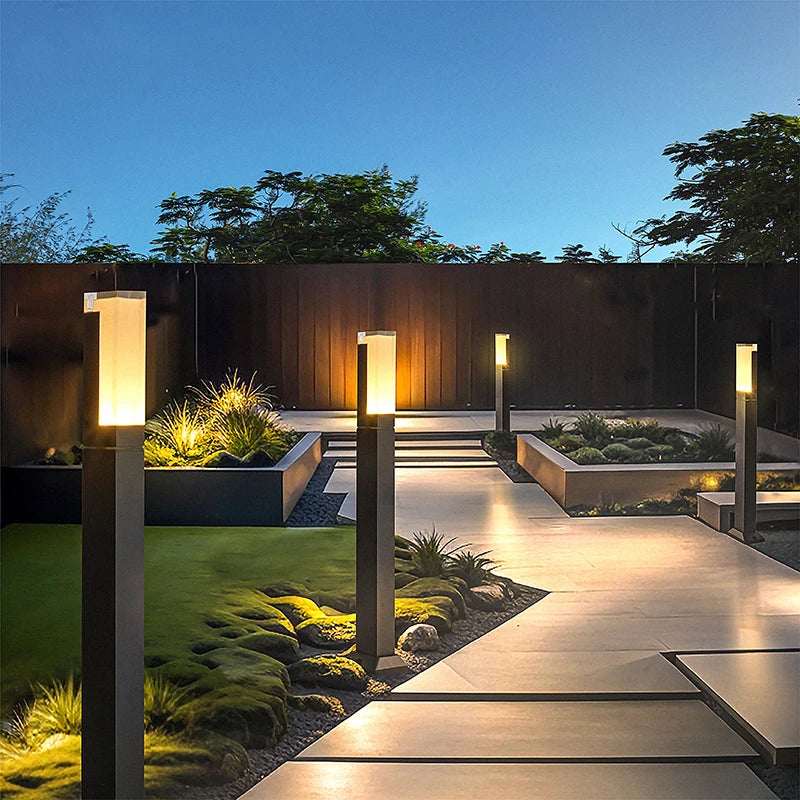 borne exterieur jardin