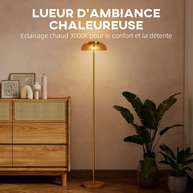 Lampadaire En Verre Design