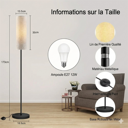 info lampadaire led variateur 