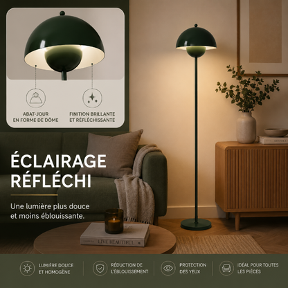 infos Lampadaire Vert salon 
