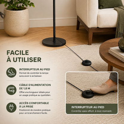 Lampadaire Vert Foncé