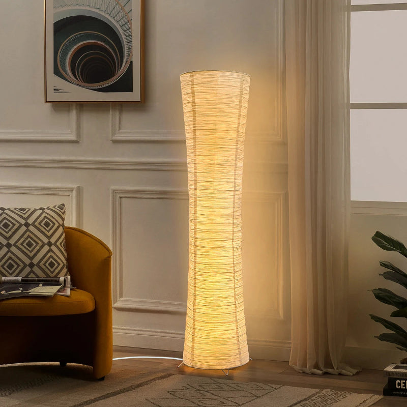 lampadaire en papier de riz 