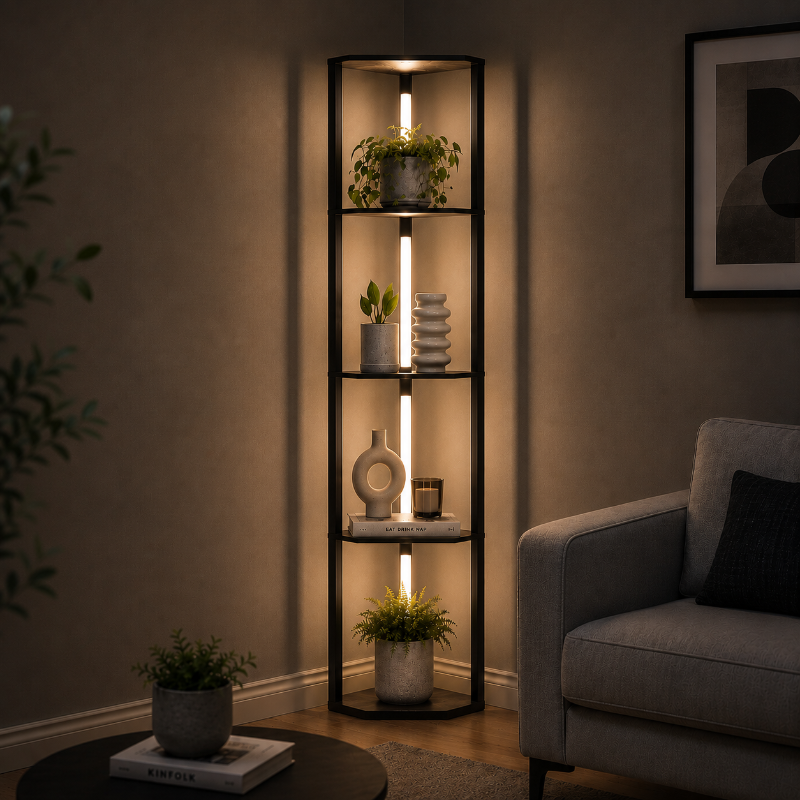 lampadaire_etagere_noir