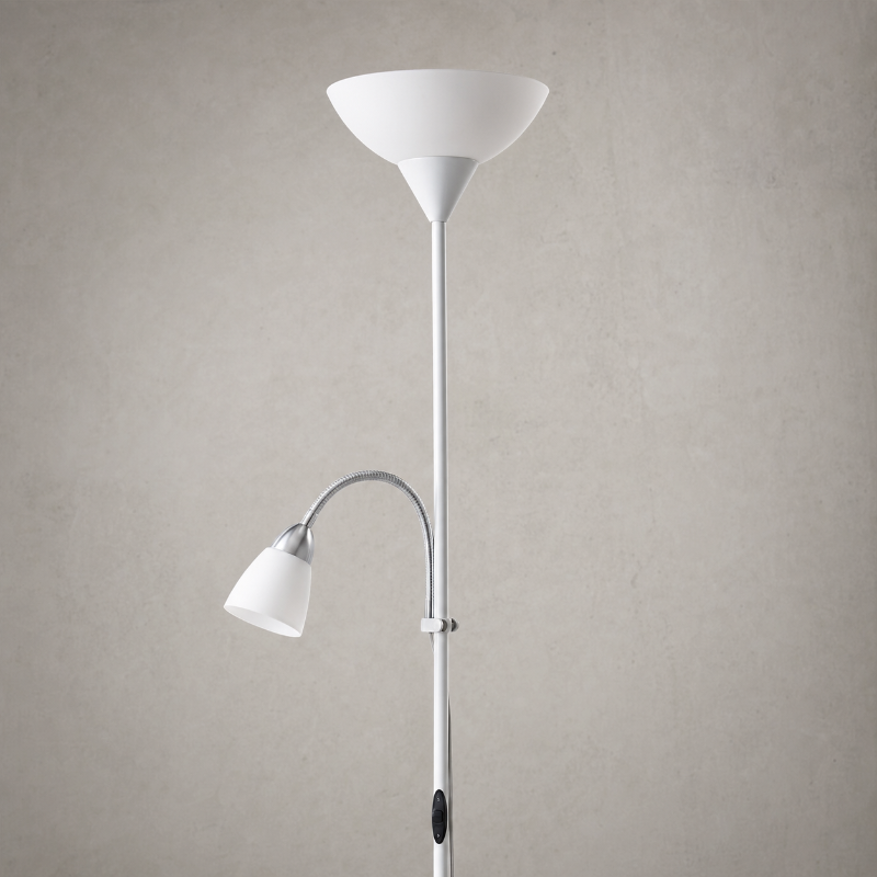 lampadaire liseuse à 2 tete 