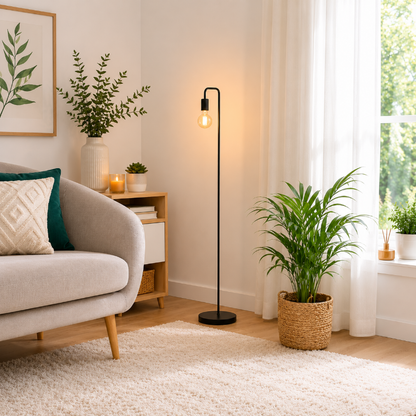lampadaire salon ampoule 