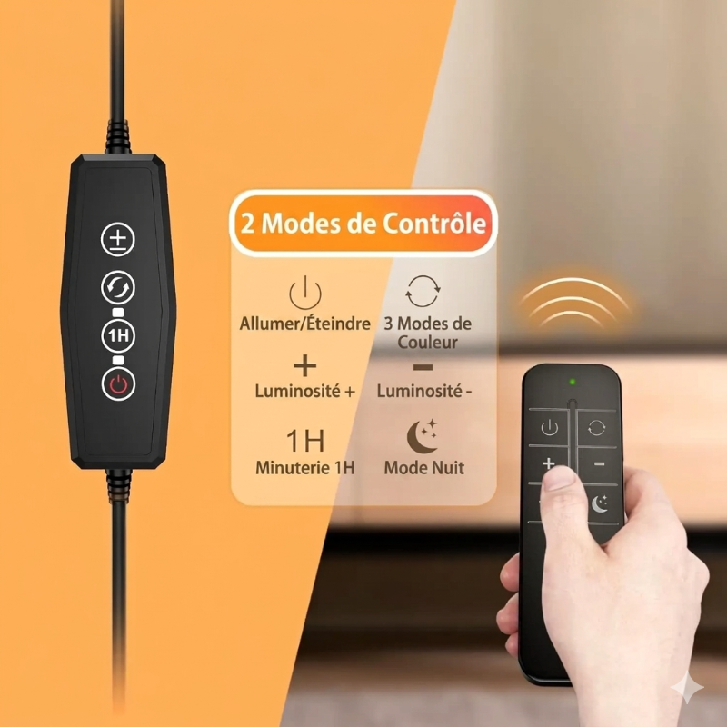 lampadaire telecomander enfant