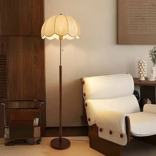 lampadaire tulipe vintage 