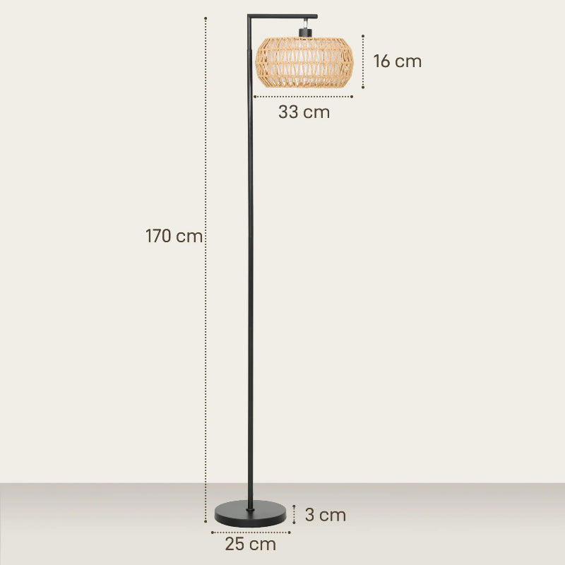 taille Lampadaire Bohème