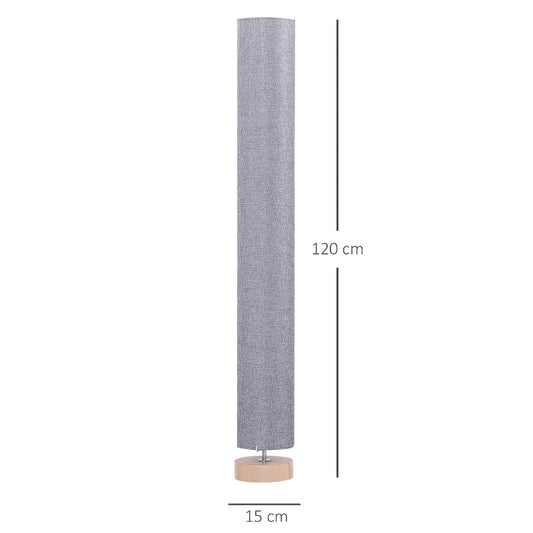 taille Lampadaire Lin Gris