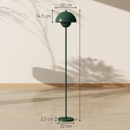 taille Lampadaire Vert salon  